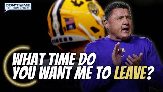 Coach O’s Reaction To His Full LSU Buyout Is Priceless! | Don't @ Me With Dan Dakich