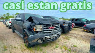 CARROS CHOCADOS QUE YA NADIE QUIERE EN USA PERO ESTAN EN UNA SUBASTA Y SE VENDEN A MITAD DE PRECIO