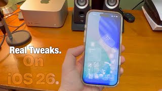 WOW! Get REAL Tweaks on iOS 26 WITHOUT a jailbreak! [Cyanide app overview] 