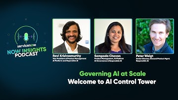 Governing AI at Scale – Welcome to AI Control Tower