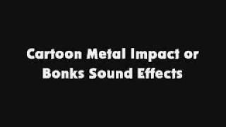 Cartoon Metal Impact Or Bonks Sfx