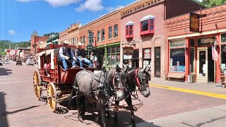 The Wild West Town of Deadwood In Black Hills of South Dakota  Boot Hill & Wild Bill Hickok History