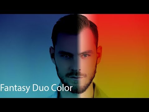 Fantasy Duo Color Effect on Portrait | Photoshop cc  Tutorial