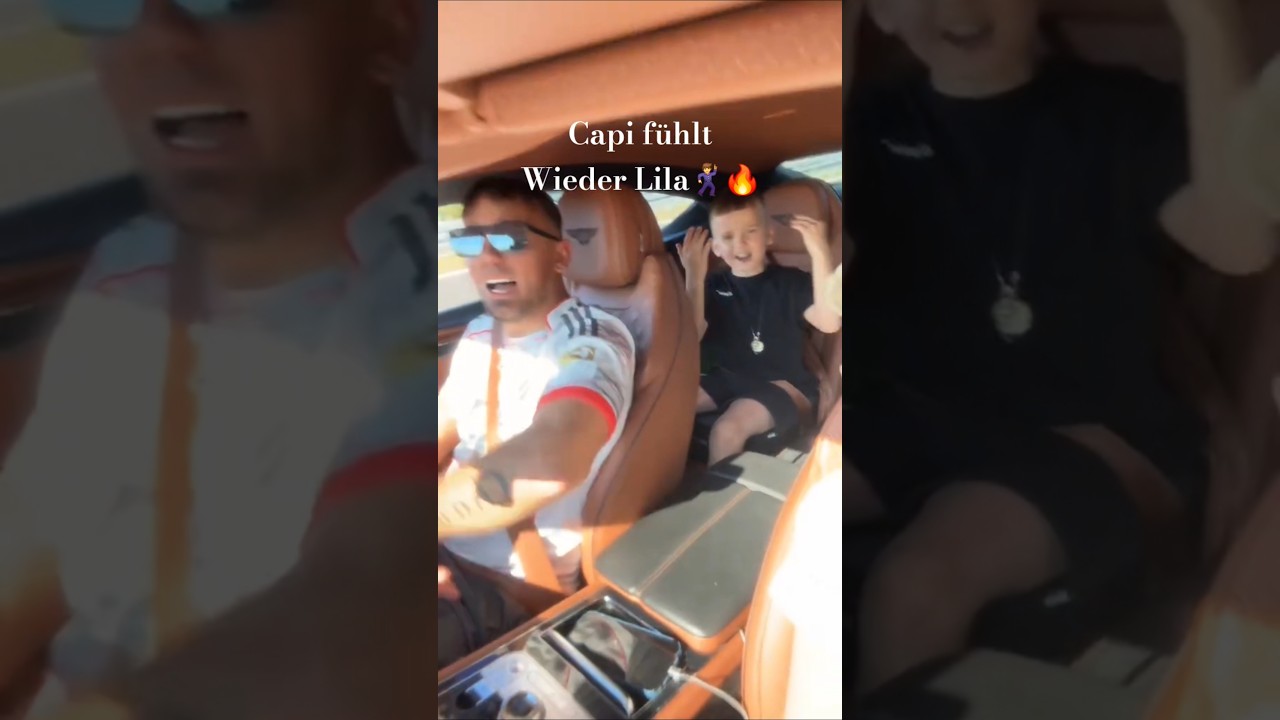 Capi fühlt Wieder Lila mit seinen Kindern! 🕺🔥 