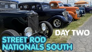 STREET ROD NATIONALS SOUTH DAY TWO.