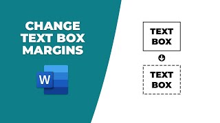 How to change text box margins in MS word