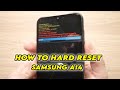 Samsung galaxy a14 how to factory reset  hard reset