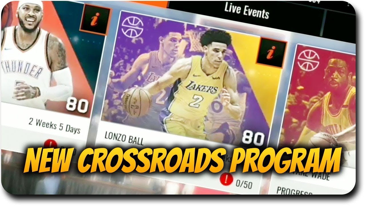 NBA Live Mobile 18 New Crossroads Events Program! Players, Packs and Sets Early Gameplay