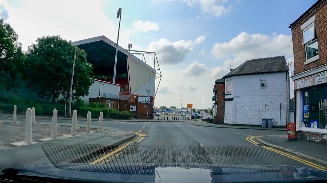 Driving in Crewe Wistaston Road to Shavington YouTube