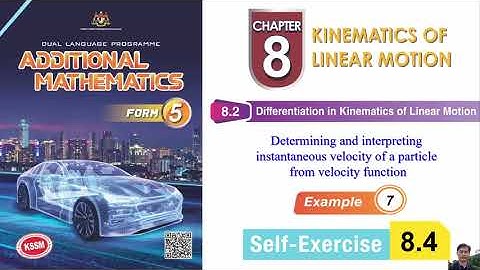 Kinematics of Linear Motion (Example 7)