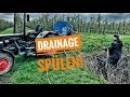 Obsthof Raddatz - Drainage Spülen I Fendt 205P mit S-S MD50