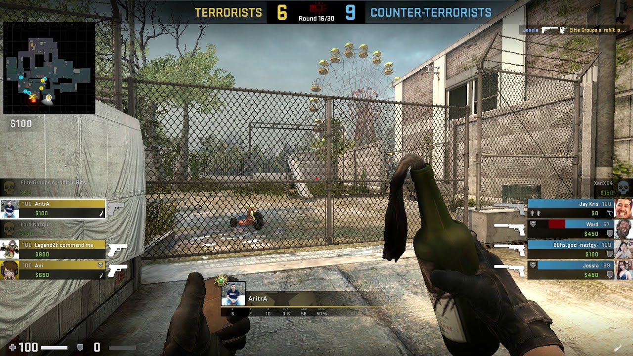 CSGO: Use this Molly in Pistol Round!! - YouTube