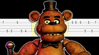 The Living Tombstone - Five Nights at Freddy's 2 Song (Easy Ukulele Tabs Tutorial)