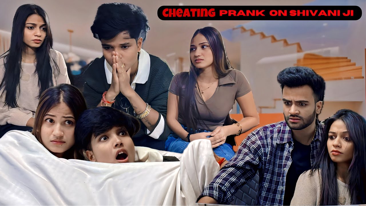 Cheating Prank On Shivani Ji 💔 ||  Shivani Ji Ke Upar Prank  @Cute.Shivani.05