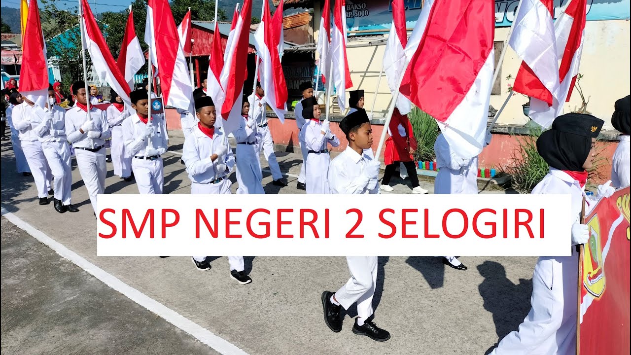 SMPN 2 SELOGIRI dalam PAWAI KEBANGSAAN KECAMATAN SELOGIRI