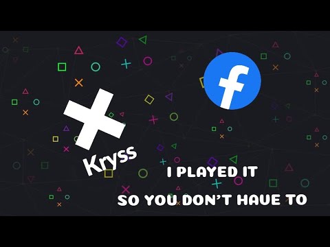 Trying Facebook Games | Kryss - Word Puzzle
