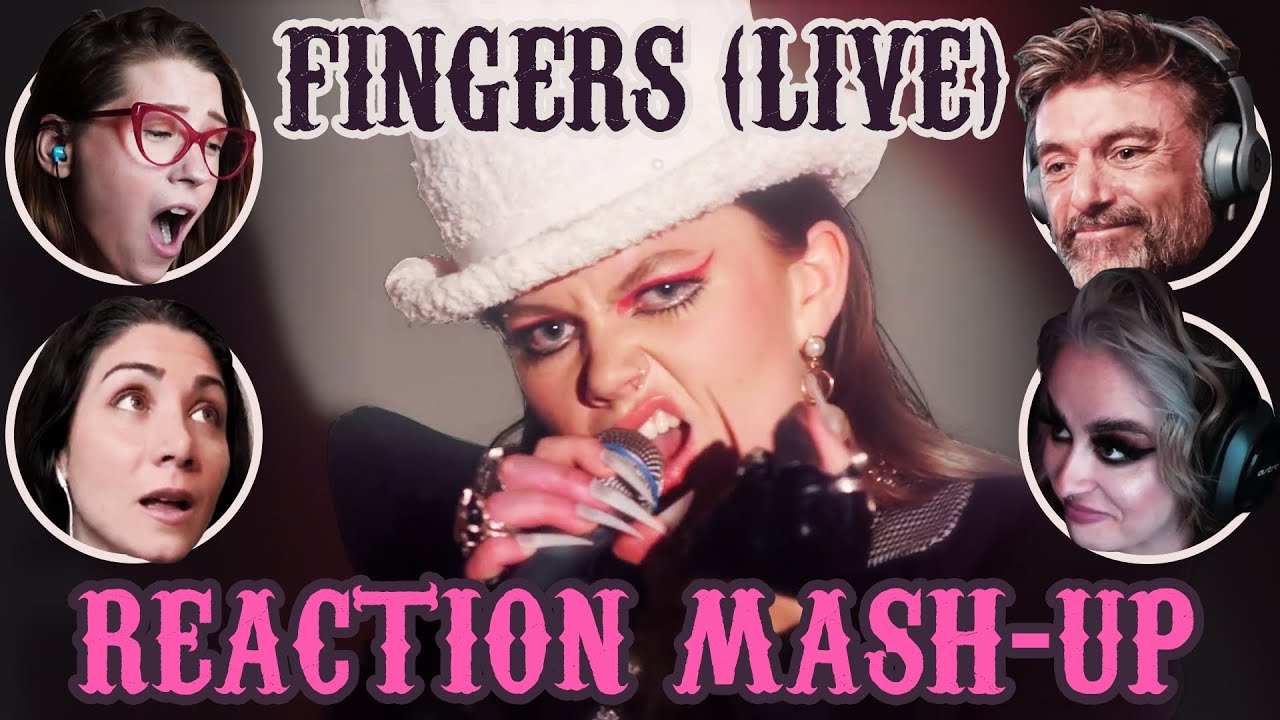 Chinchilla - Fingers (Live) - Reaction Mash-Up