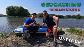 Geocaching T5 | Schlauchboot | Teil 1 Osttour