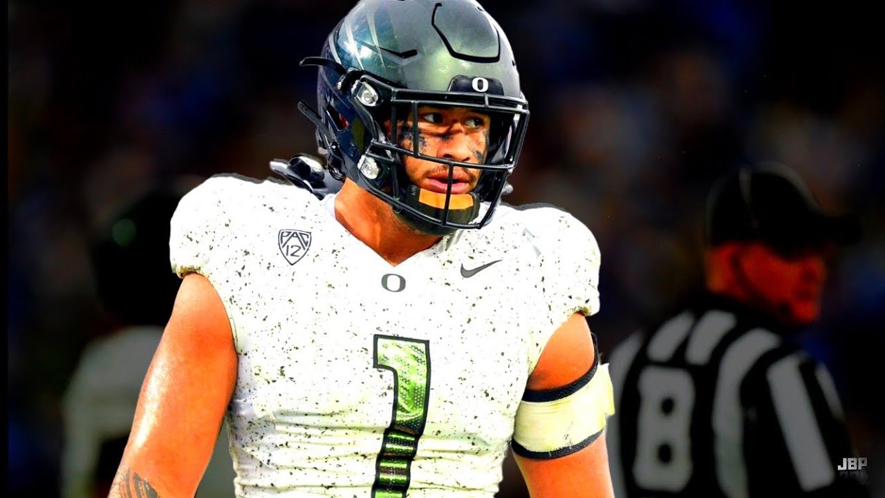 HARD HITTING Linebacker 💥|| Oregon LB Noah Sewell Highlights ᴴᴰ