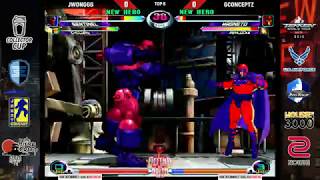 Marvel vs Capcom 2 Tournament Top 8 Finals ft. Justin Wong, Chris Matrix - Defend the North 2019