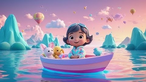 Sail to Dreamland | Soothing Lullaby Journey | Calming Bedtime Song for Toddlers