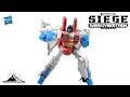 Transformers Siege Voyager Class STARSCREAM Video Review