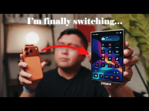 iPhone user switches to the Galaxy Z Fold 8 - One Week Later!