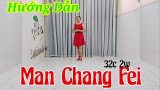 Hướng Dẫn Man Chang Fei Line Dance (满场飞) l Bay Khắp Cánh Đồngl Bài Nhảy Mẫu Dưới Video