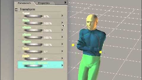 TGIB Speedbuilding 6: Making a pose for Second Life and OpenSim in Poser 7