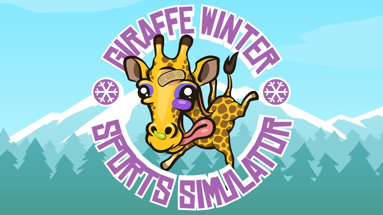 Giraffe Winter Sport Simulator iOS / Android Gameplay Trailer HD