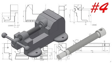Học inventor cơ bản: Vẽ cái eto bằng inventor - Part 4
