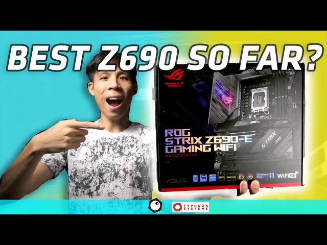 BEST Z690 Motherboard As of Yet? ASUS ROG Strix Z690-E Gaming WIFI