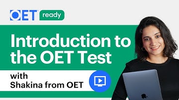 Inleiding tot de OET-test - de Engelse test voor artsen, verpleegkundigen en professionals in de ...