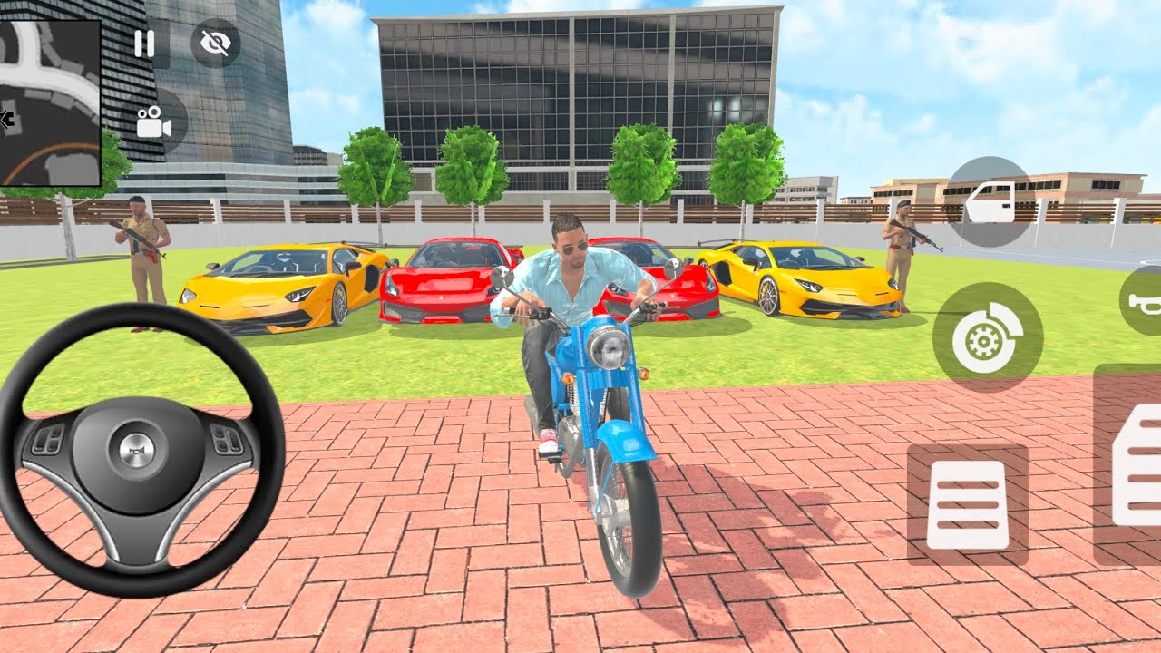 🎮 Franklin ordered 1️⃣ Bikes & 4️⃣ Ferrari supercar in Indian 🇮🇳 Theft Auto Aura Simulator 🎮