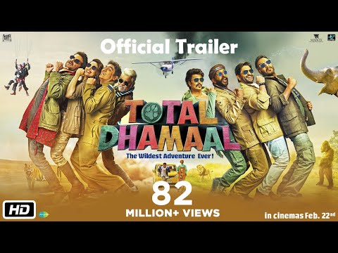 Total Dhamaal | Official Trailer | Ajay | Anil | Madhuri | Indra Kumar | Feb. 22nd