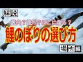 第５弾！ 解説動画 ２０２１年版 【鯉のぼりの選び方　場所編】端午の節句　こいのぼり