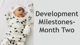 Development Milestones || Month Two || 2 महीने में शिशु विकास screenshot 5