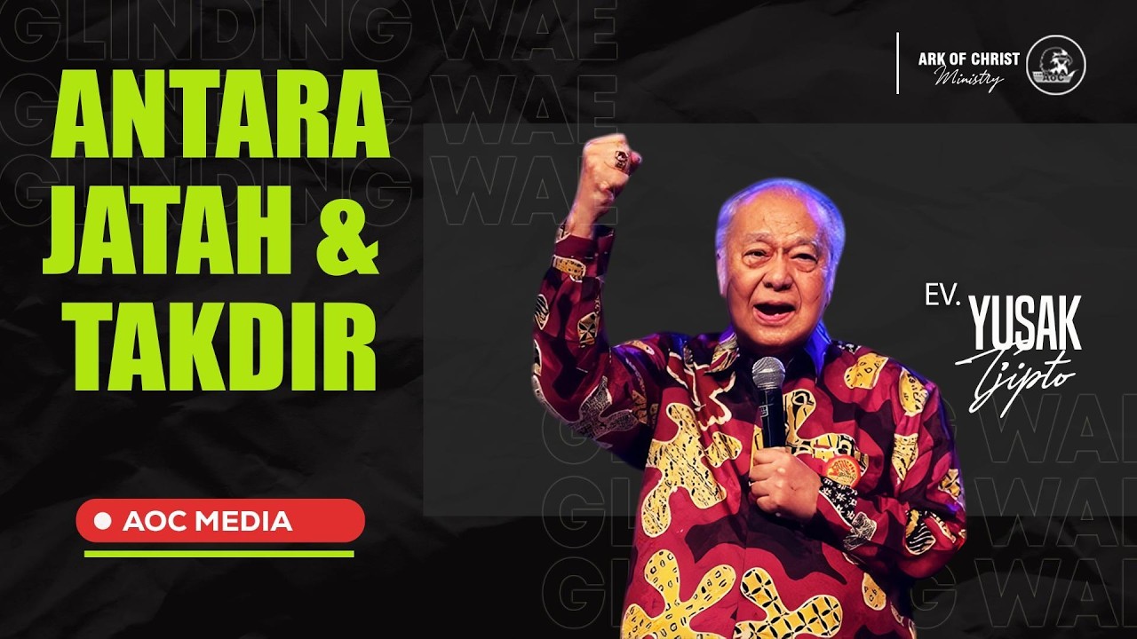 (Audio) Antara Jatah dan Takdir - Ev. Yusak Tjipto