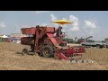 COMBINING BEANS AT THE 2021 HALF CENTURY OF PROGRESS SHOW RANTOUL, IL