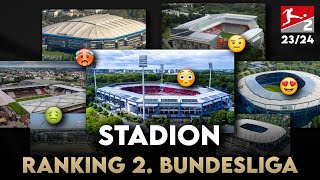 2. Bundesliga Stadion Ranking – Wer hat das beste Stadion, wer das Schlechteste? | Saison 23/24