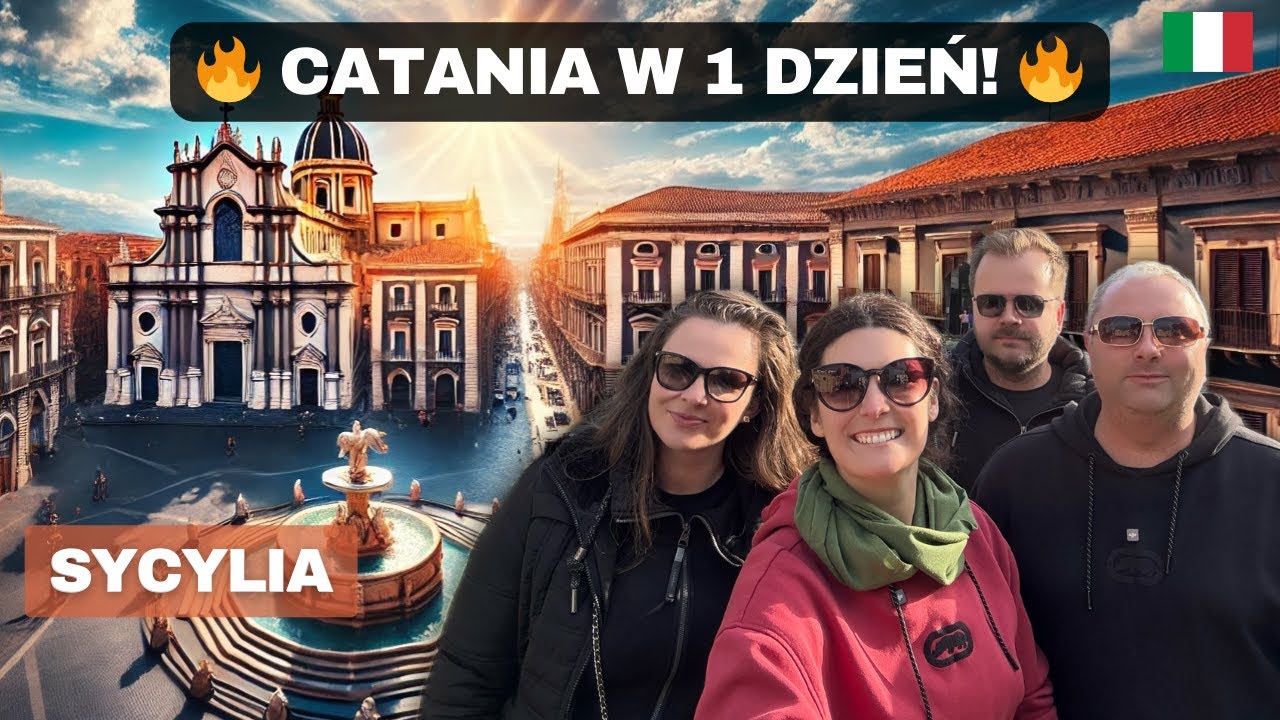 🇮🇹 CATANIA W JEDEN DZIEŃ! Co zobaczyć przed wylotem z Sycylii? ✈️
