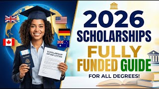 A guide for 2026 fully funded Scholarship application
