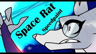 Rats... in SPAAAACE! | Space Rat Speedpaint