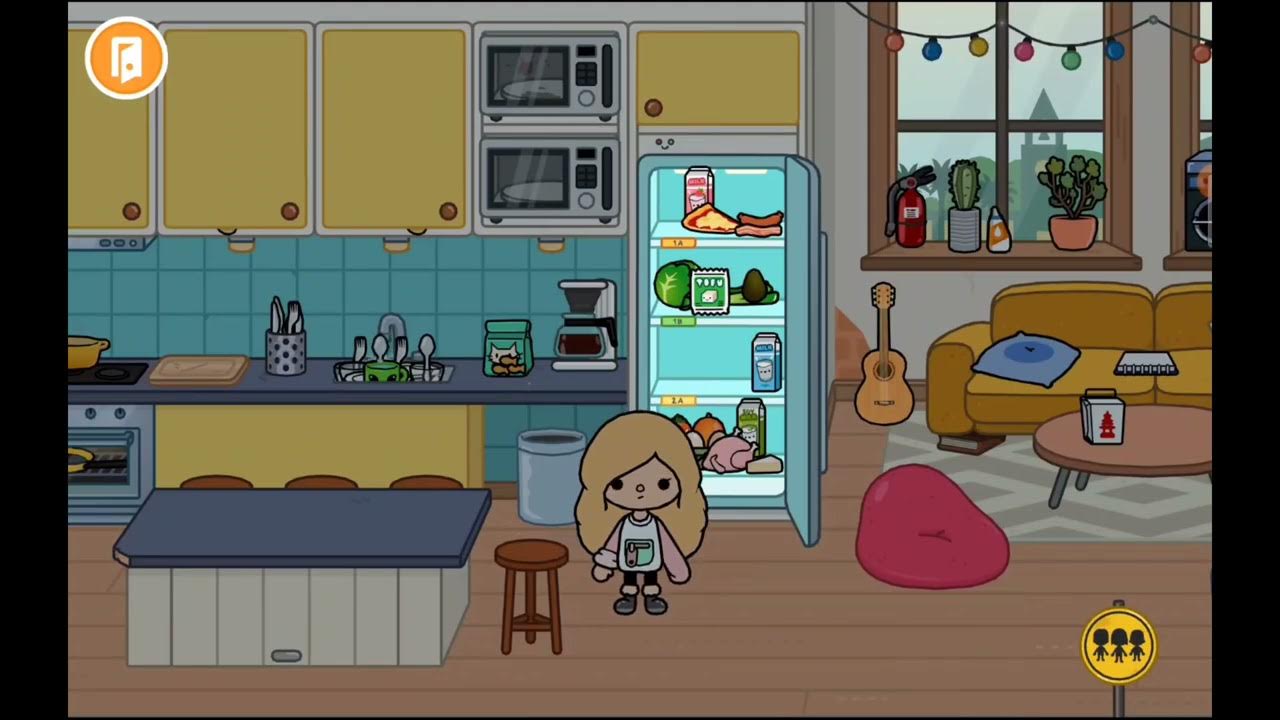 Toca boca. Ева и её друзья. 3 серия ♡Тока бока кафе и университет