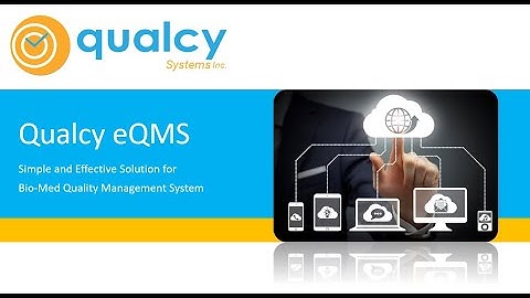 Qualcy eQMS Version 4.1.0