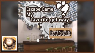 BACKYARD My Favorite Getaway Walkthrough (STUDIO WAKABA) | 脱出ゲーム コーヒー香る隠れ家の裏側 screenshot 5