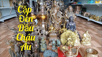 Cặp Đèn Dầu Châu Âu _ Khay Trầu Rượu _ Tượng Thích Ca Liên Hoa. Trưa 23/9#đồcổ #đồxưa #đồcũ #lưđào