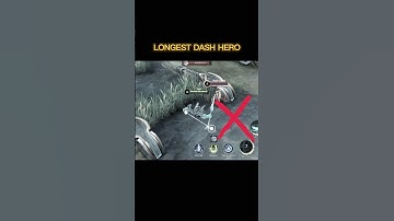 Longest dash hero✅