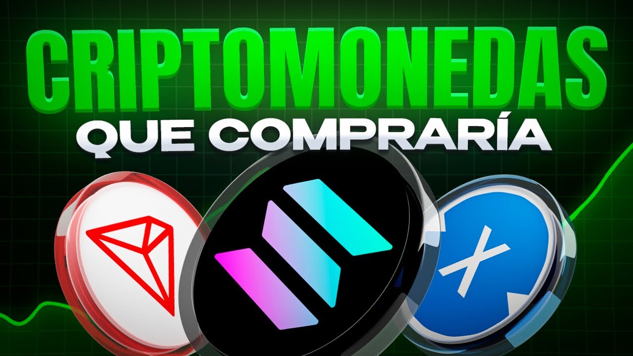 Estas son las CRIPTOMONEDAS que COMPRARÍA para 2026