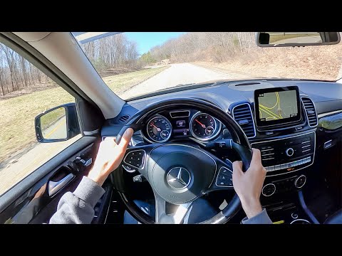 2018 Mercedes-Benz GLS550 - POV Test Drive by Tedward (Binaural Audio)